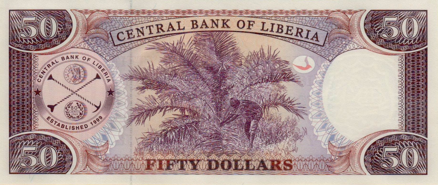 Liberia 50 2011 UNC P-29/f